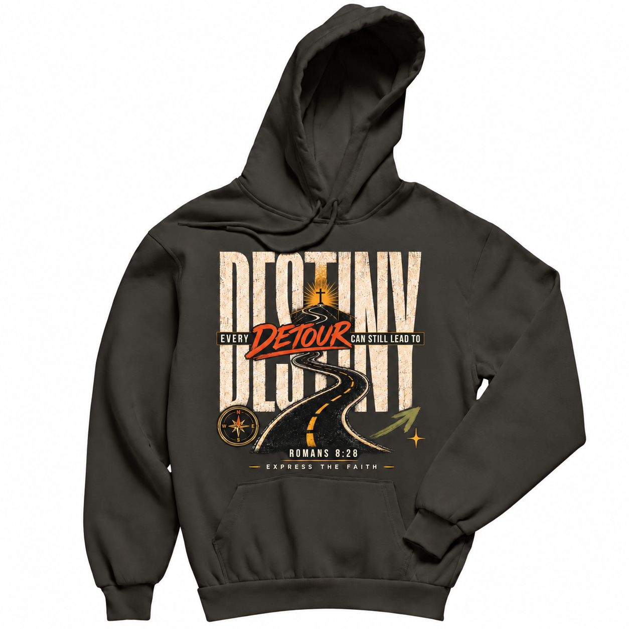Detour To Destiny Premium Hoodie