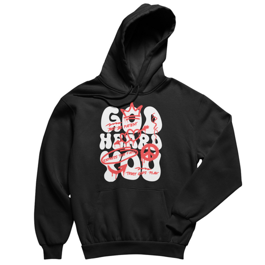 God Heard You Premium Hoodie