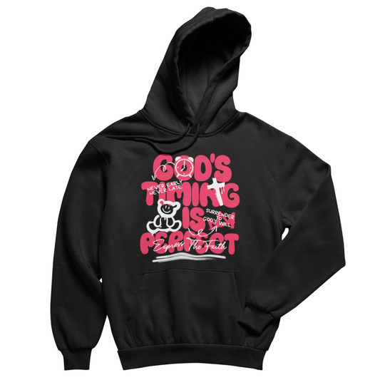 God's Timing Is Perfect Premium Hoodie