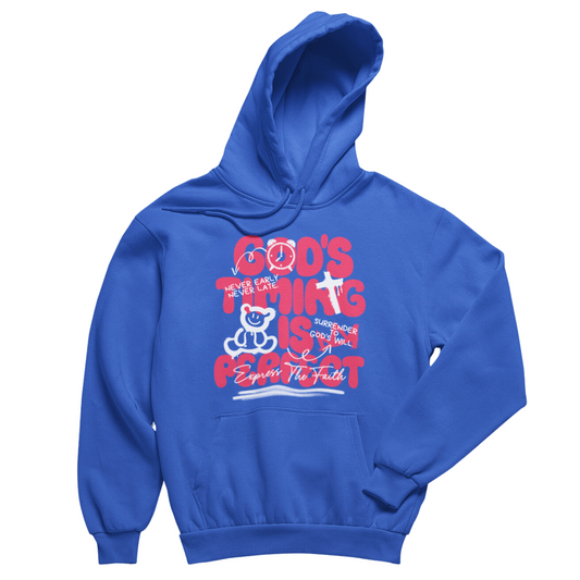 God's Timing Is Perfect Premium Hoodie