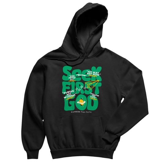 Seek First God Premium Hoodie