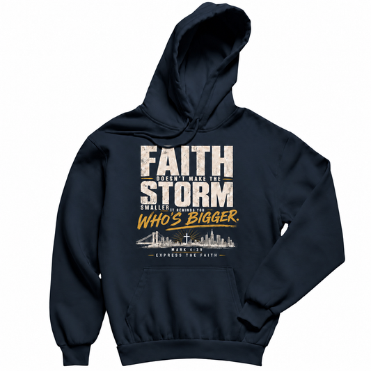 Bigger Than The Storm Premium Hoodie