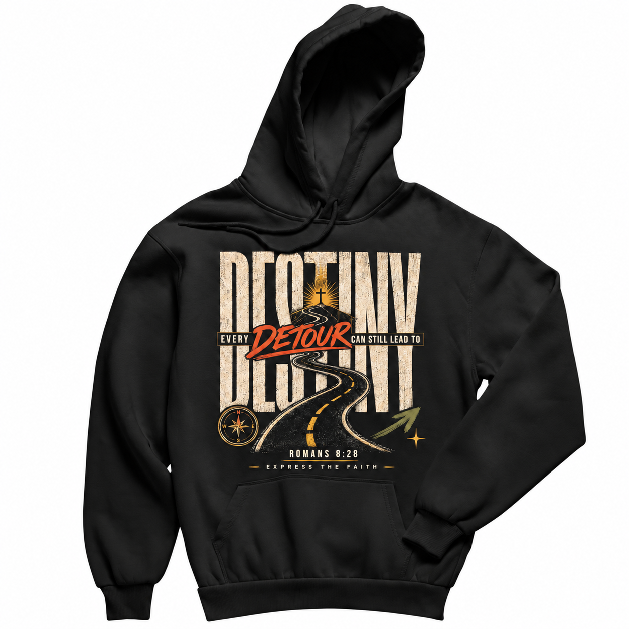 Detour To Destiny Premium Hoodie