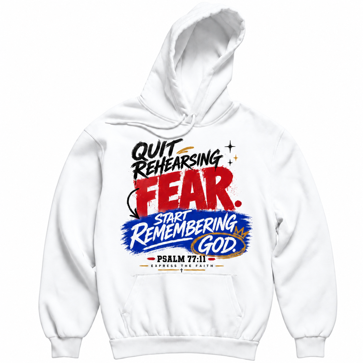 Quit Rehearsing Fear Premium Hoodie