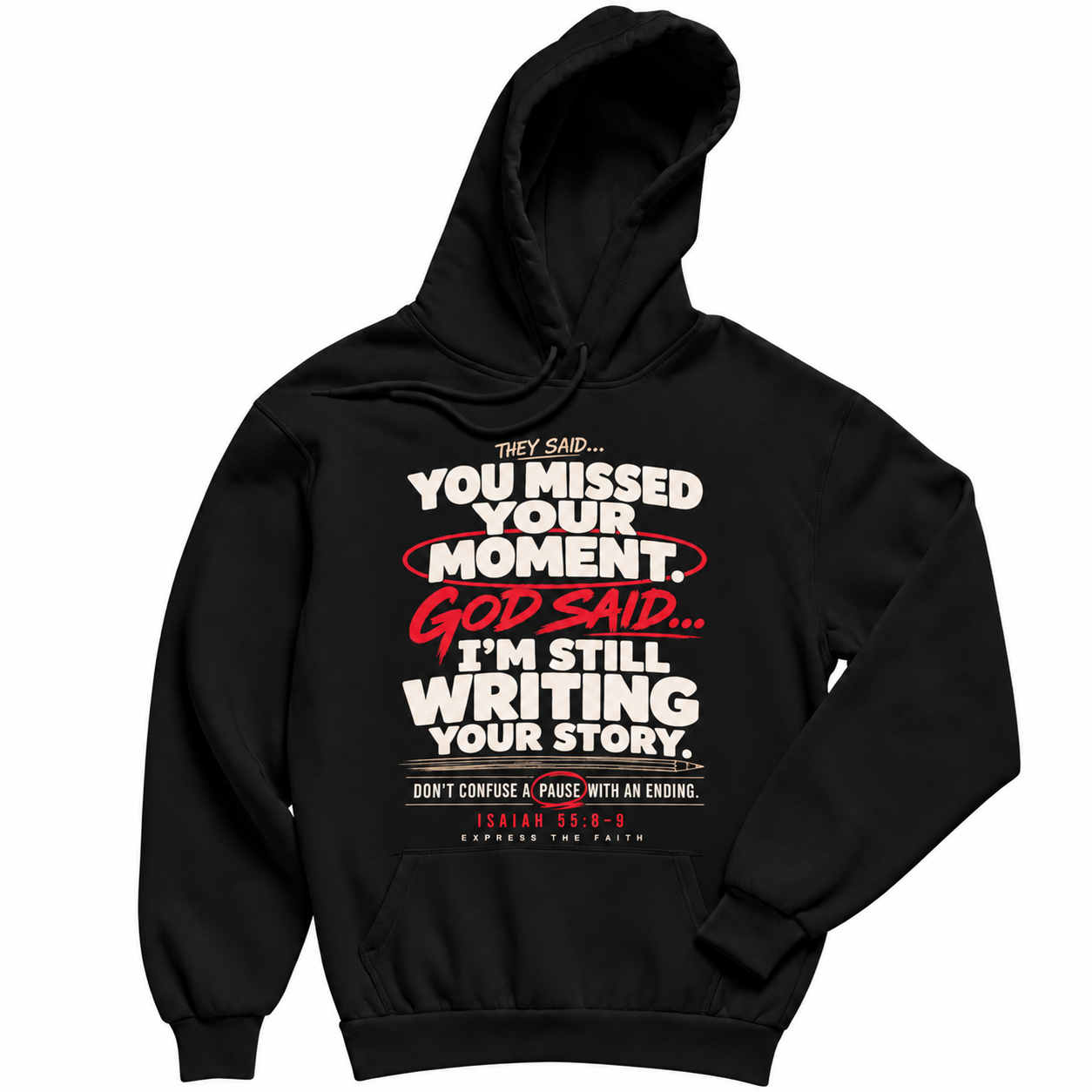 God Said Premium Hoodie