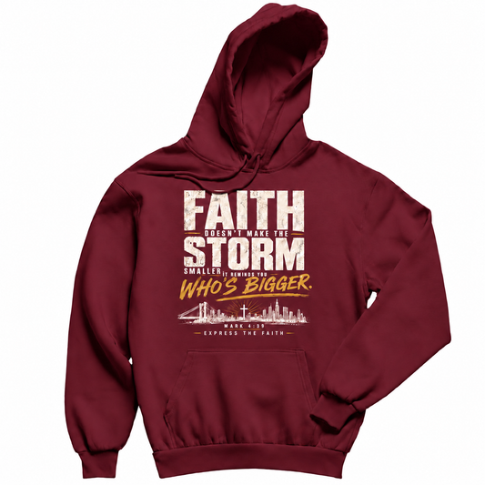 Bigger Than The Storm Premium Hoodie