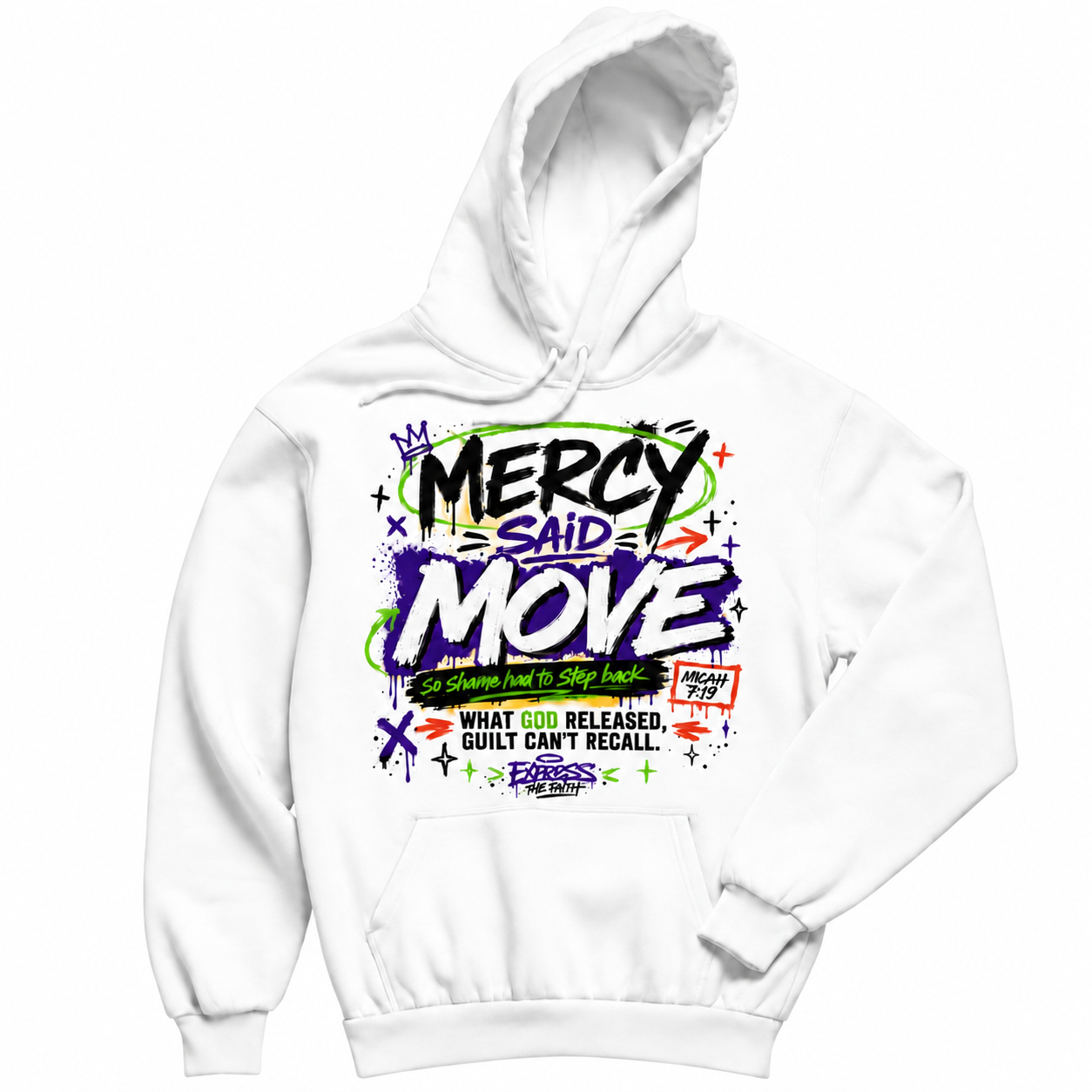 Mercy Said Move Premium Hoodie